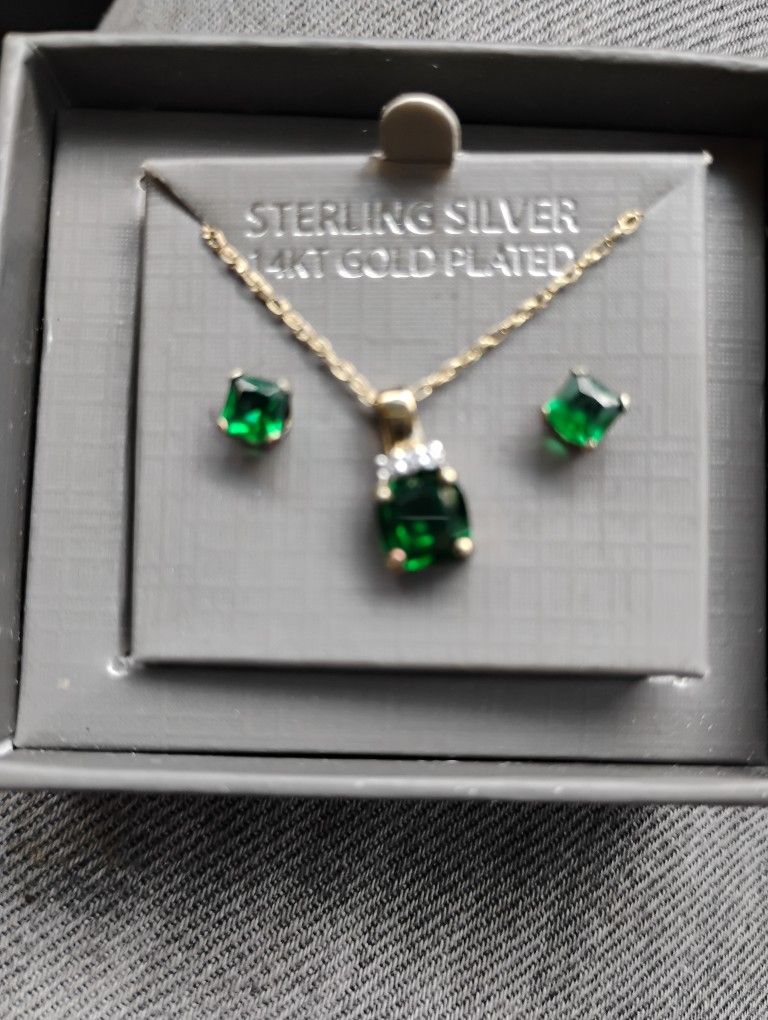 14k Gold Plated Sterling Silver