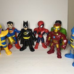 Superman, Batman, Hulk, Iron Man, Captain America, Etc.