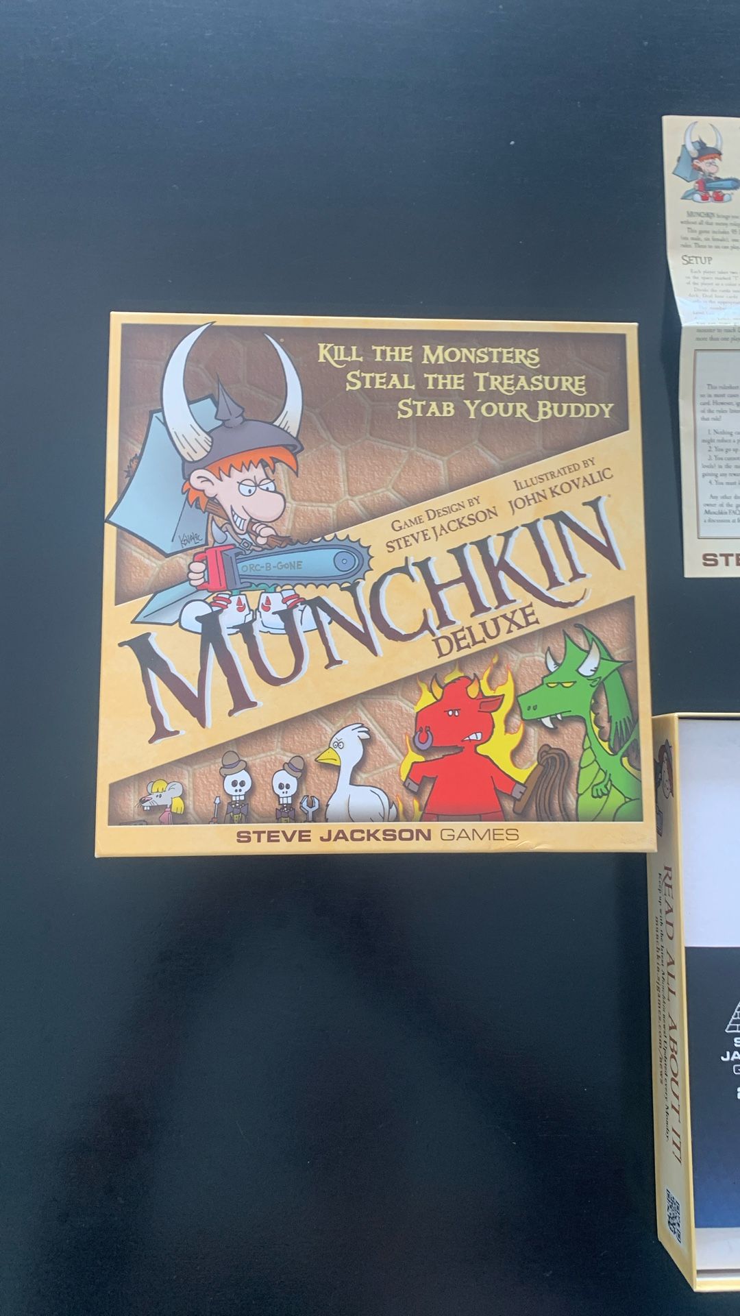 Munchkin Deluxe Board Game