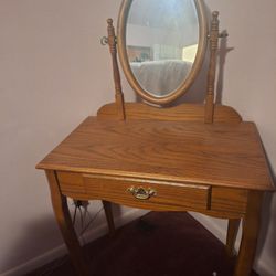 Vanity with a Mirror