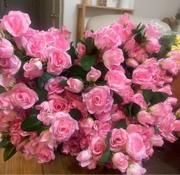 18 peace  pink flowers new