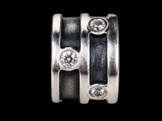 Genuine Pandora 790291CZ Abstract Clear CZ Clip retired