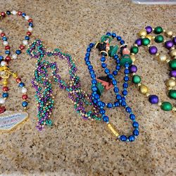Mardi Gras beads