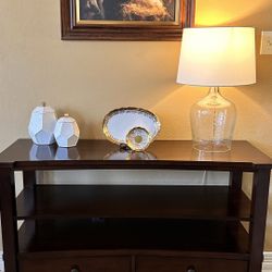 Entryway Table, Tv Stand By Hooker Furniture. 