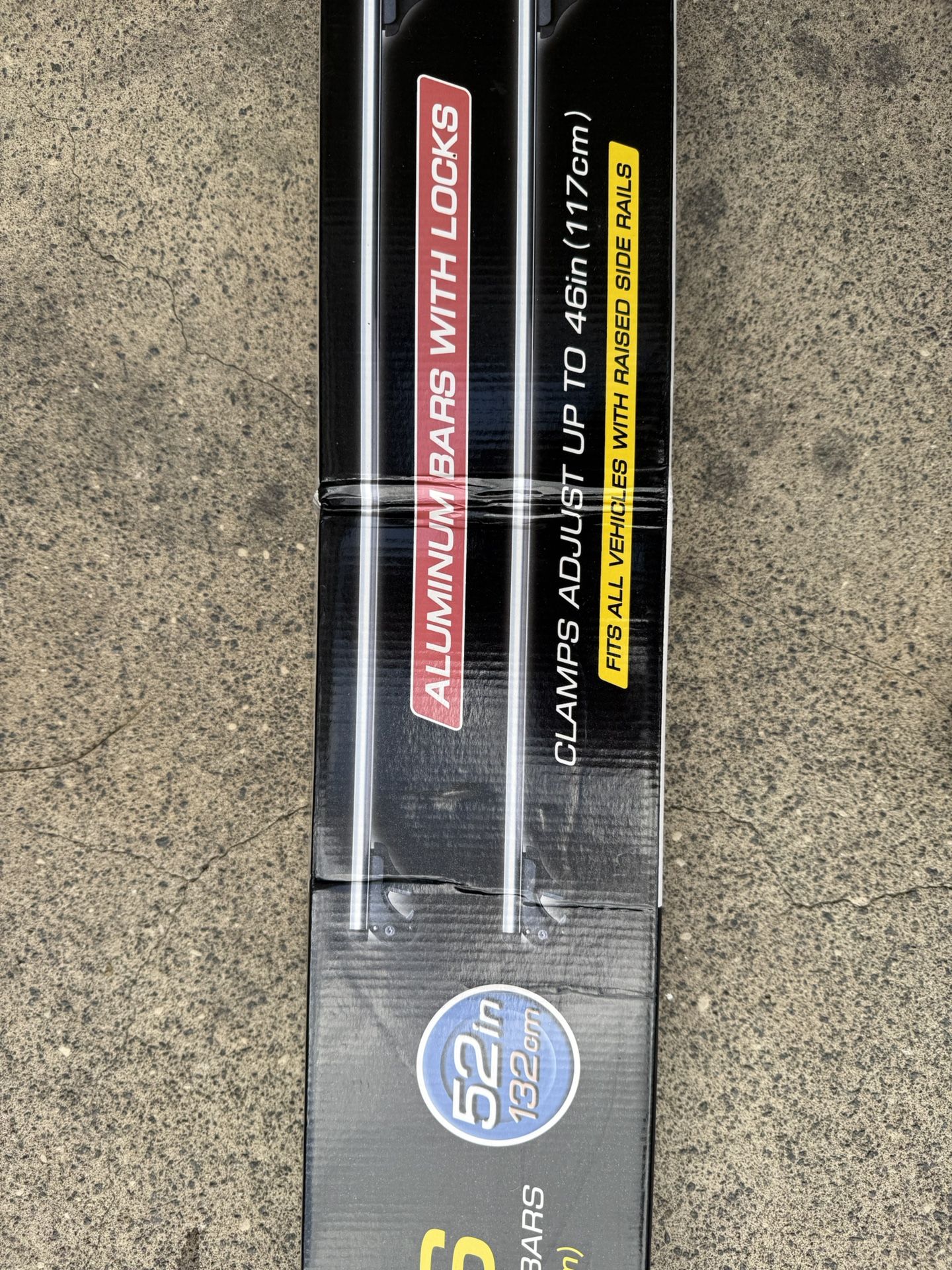 Cargoloc 52" Rooftop Crossbars Universal Automotive Racks 32545