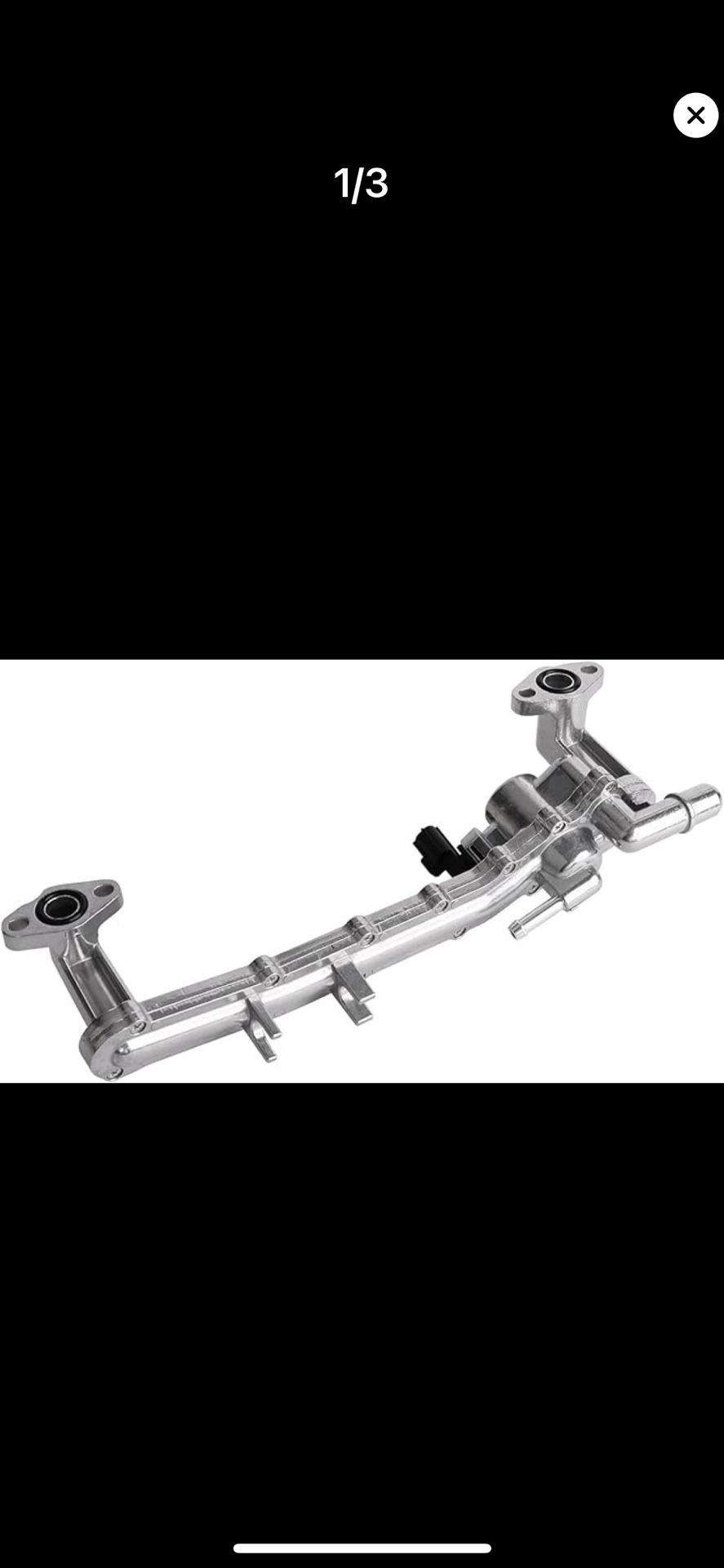 Land Rover Aluminum Rear Coolant Water Heater Pipe