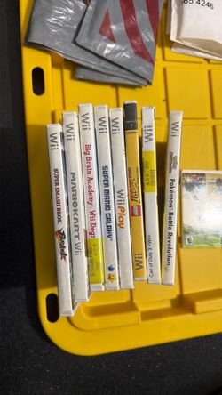 Nintendo Wii Games Bundle Lot of 8