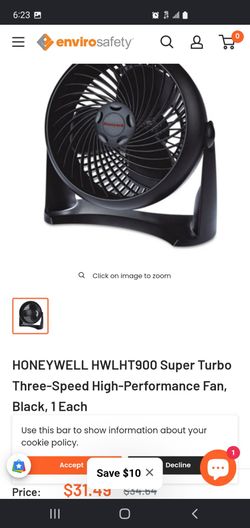 honeywell turbo fan