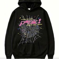 Black Pink Spider Hoodie