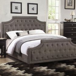 Brand New Queen Bed Brown (this Is Real Post)
