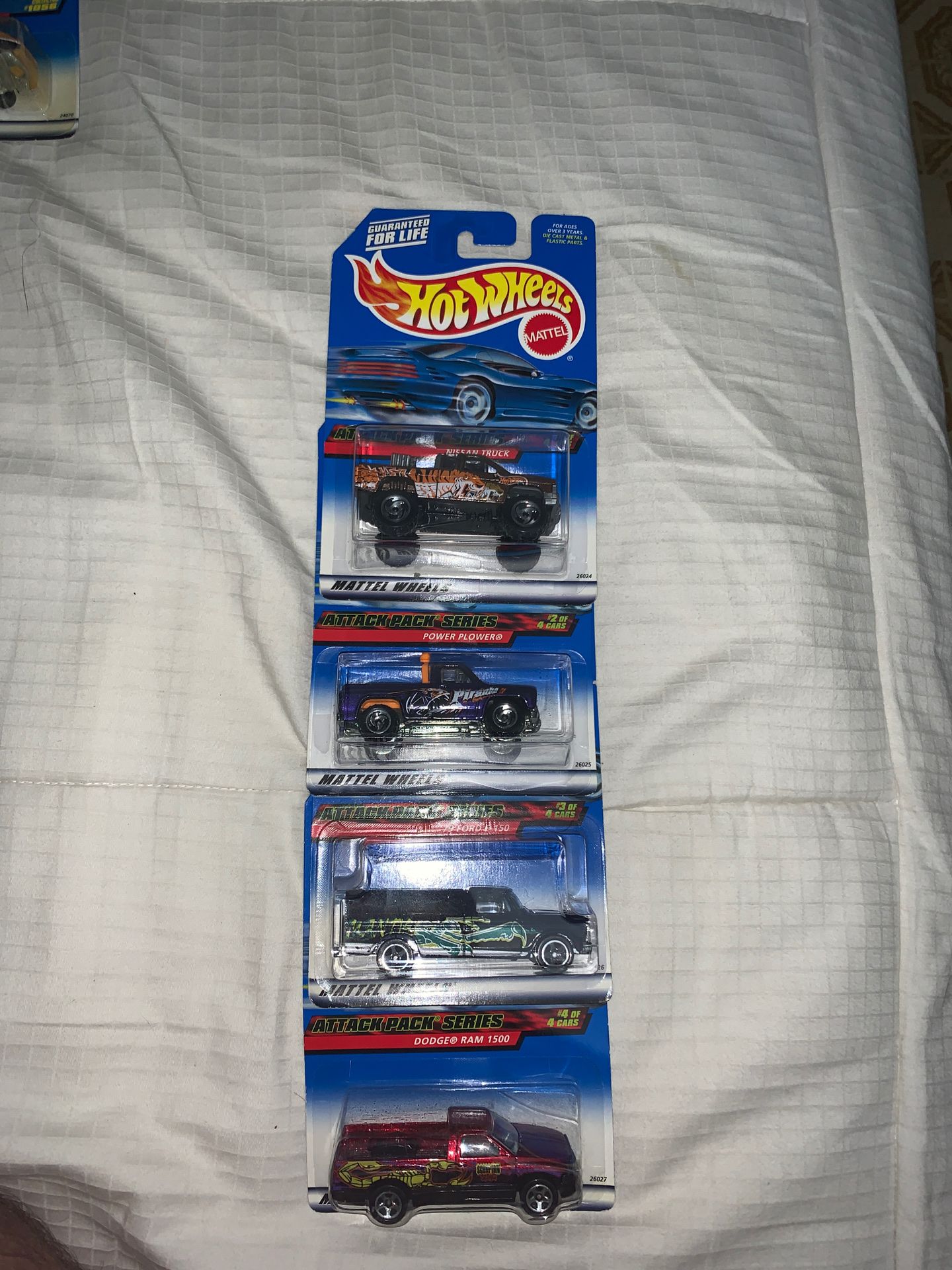 COMPLETE Hot Wheels Attack Pack Series !!