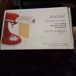 Antree stand mixer attachments three in one pasta roller in cutter attachments