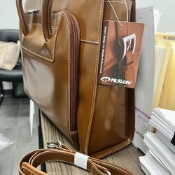 Leather Shoulder Laptop Professional Bag