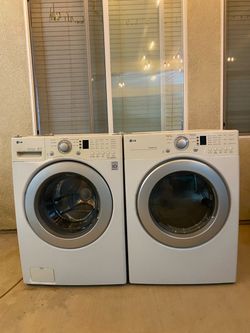 Washer and gas dryer