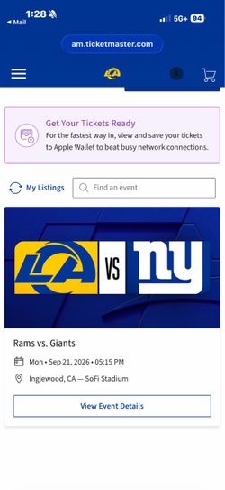 Rams game