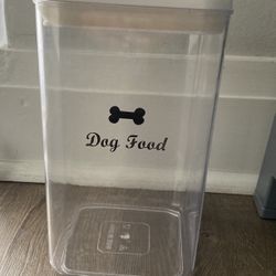 Dog Food Container 