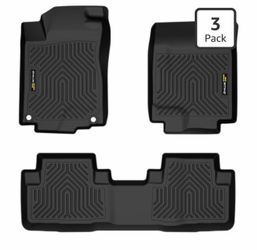G-PLUS TPE Floor Mats 3PCS Fit Honda CR-V LX/EX/SE 2012-2016