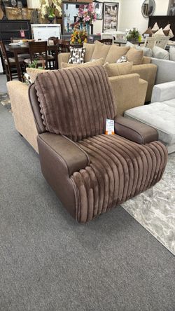 Brown Power Recliner Chair