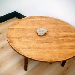 Homemade Vintage Oak Coffee Table 