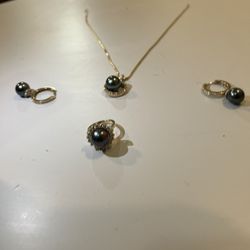 14k Been Tested And All 2600 OBO  Chain Earrings And Ring 