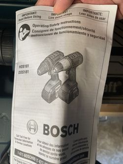 Bosch hds181 2024