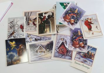 Christmas cards (110 pcs)