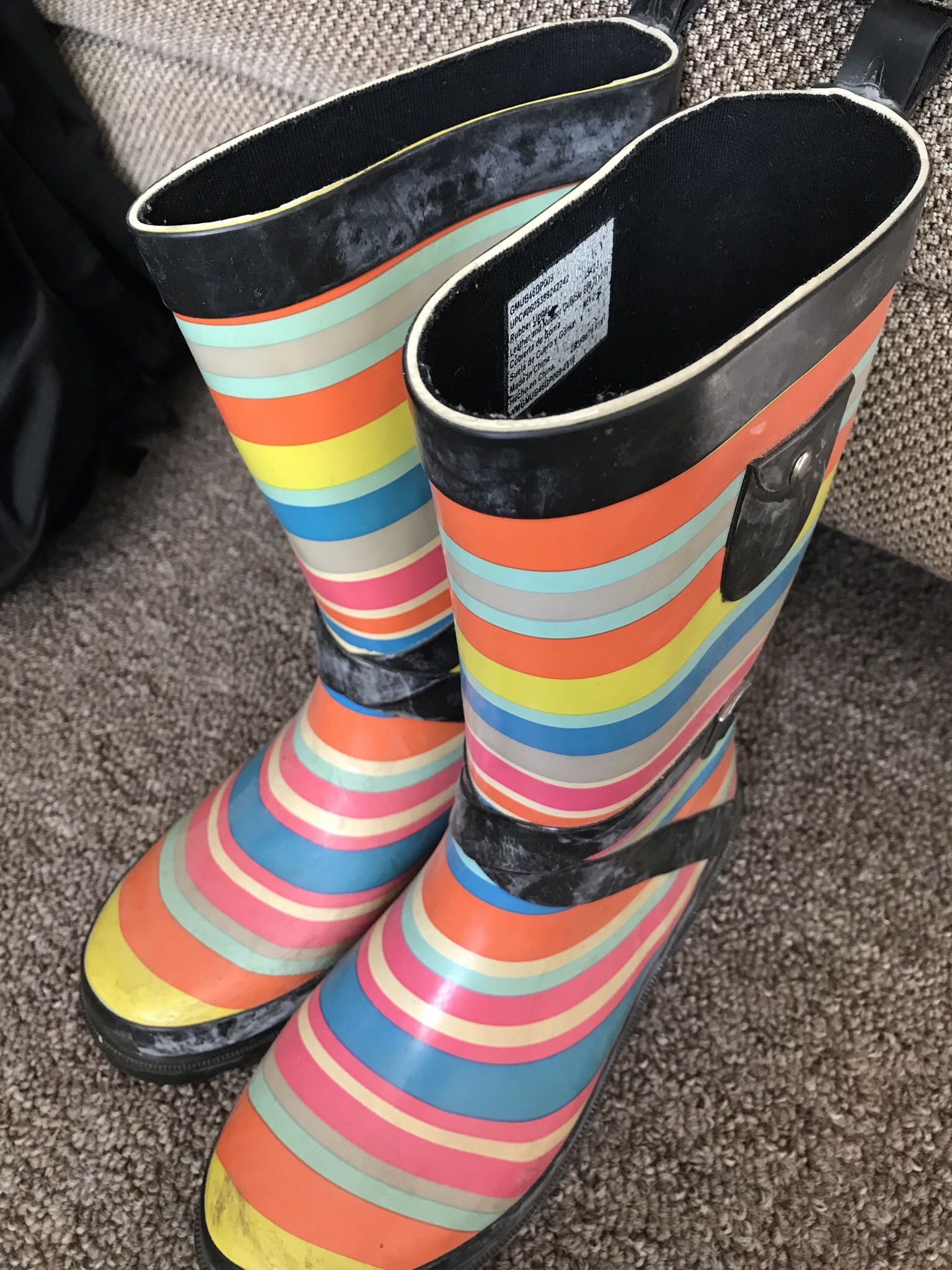 Rubber boots