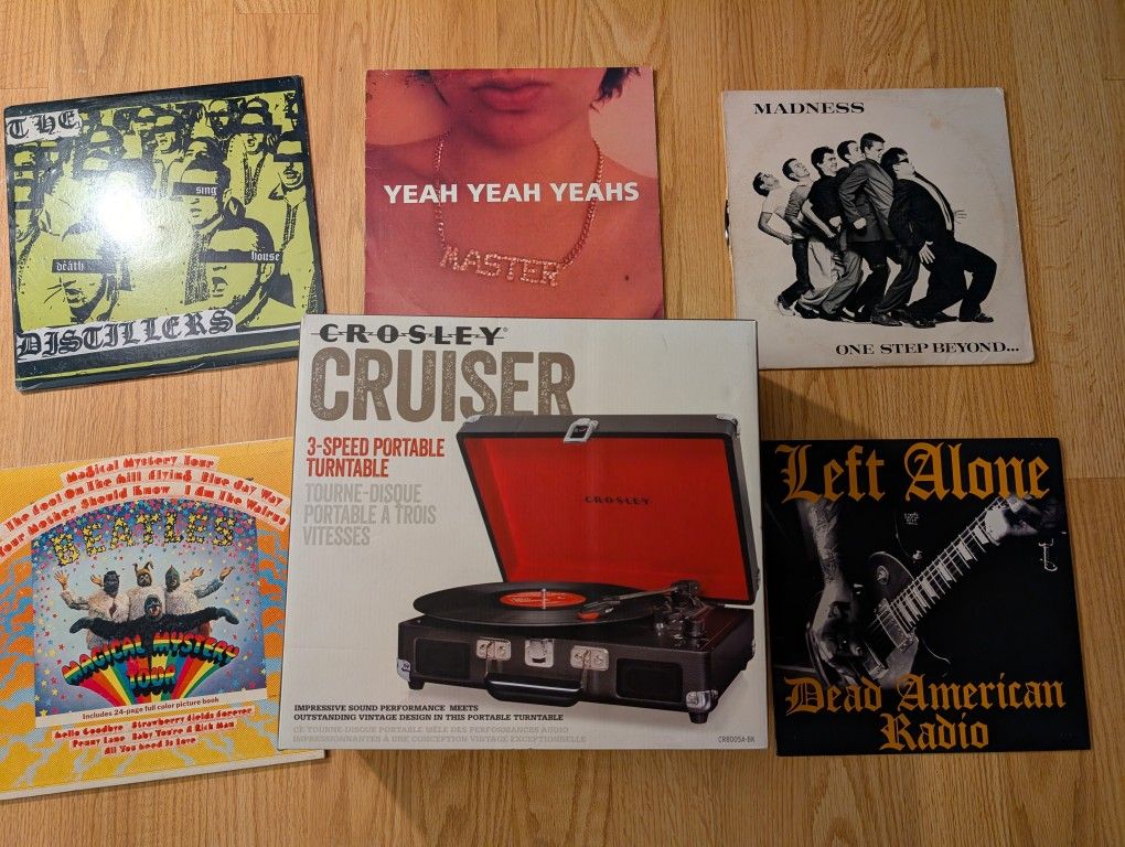 Record Player And Records