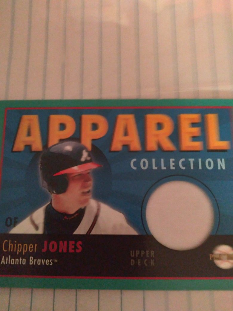 baseball and football, Jersey & bat cards .