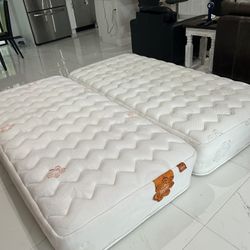 Split King Prana Karma  Elite Hybrid never slept on used to stage home! Save 80 % off retail!   I can deliver   Retail $4,889 Your price $775 