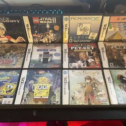 Mostly Old Games 2 DS Lites Some Collection Games Ect