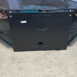 Glass Tv Stand Holds Sharp Aquos 65”” Tv