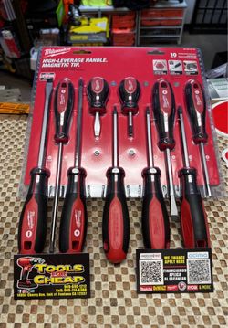 Milwaukee Combination Screwdriver Set (10-Piece)