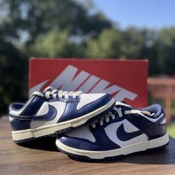 Size 7.5 - Nike Dunk Low Vintage Navy (Women’s) 2023