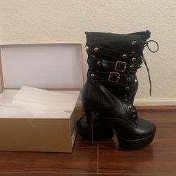 Brand New Black Boots