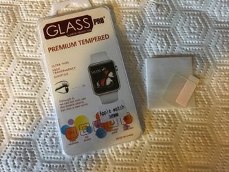 Qty . : 2 - Apple Watch 38mm Tempered Glass