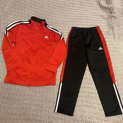 Boys Adidas Track Suit Size 7
