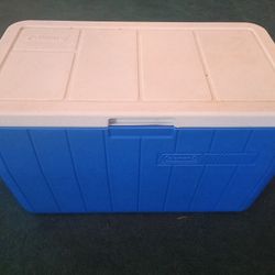 Vintage Coleman Cooler Blue Model 5286