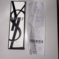MYSLF Eau de Parfum Men 3.3 oz New Sealed Box With Receipts
