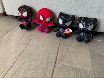 TY Spider-Man plush bundle
