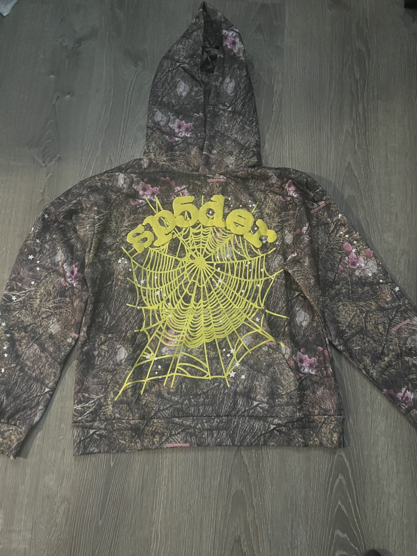camo spider hoodie