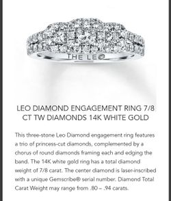 The Leo Diamond Engagement Ring 💍