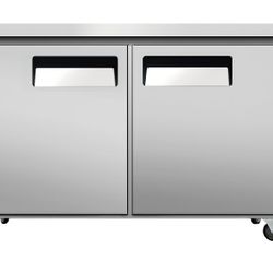 NSF 48 Ins Undercounter 2 Solid Doors refrigerator AUR-12376