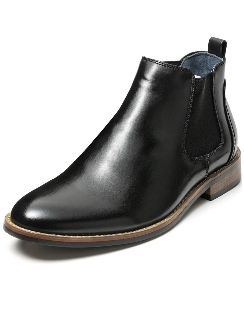 Premium Black Dress Ankle Boots (10)