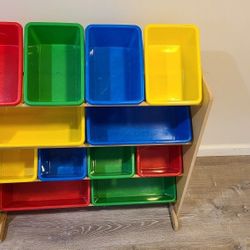 Kids Storage Container Shelf