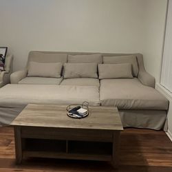Large Beige Couch