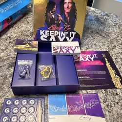 Kenny G Keepin' It Saxy" board game.