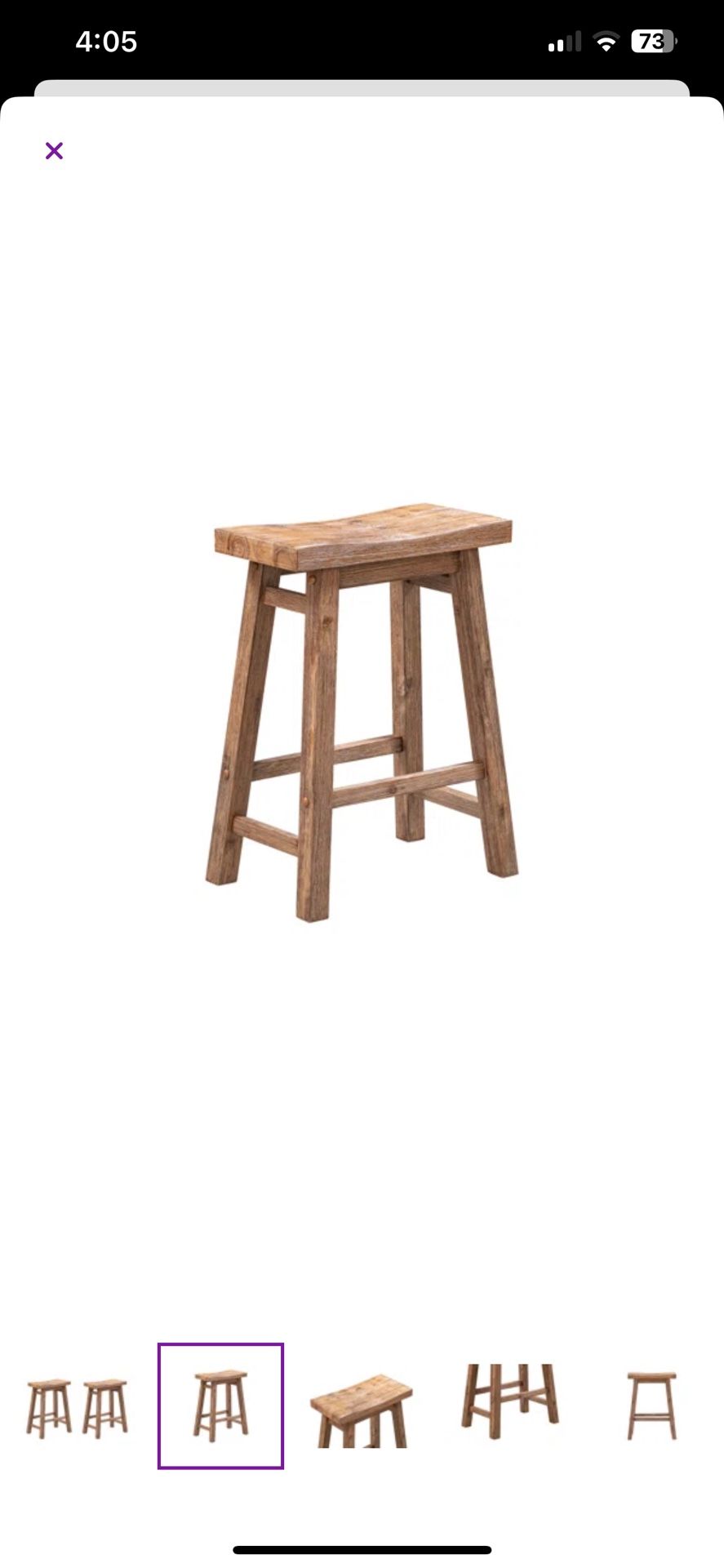 Wooden Rustic Stools