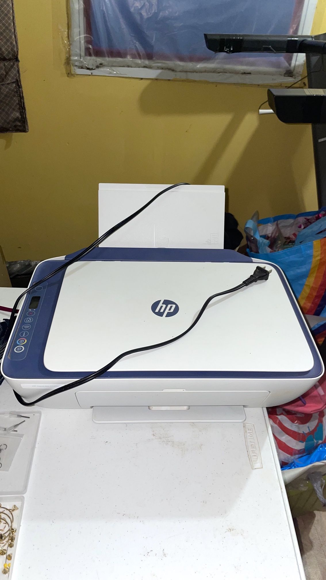 HP DeskJet 2742e Wireless Printer – Works Great, Used, No Ink Included