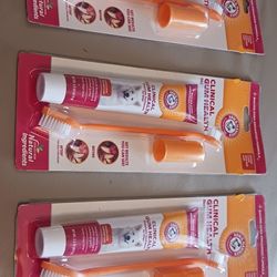Arm & Hammer for Pets Clinical Care Dental Gum Health Kit for Dogs | Contains Toothpaste, Toothbrush & Fingerbrush | Soothes Inflamed Gums, 3-Piece Ki